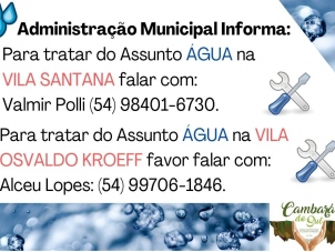 Administrao Municipal Informa: