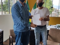 Visita do Deputado Federal Giovani Feltes